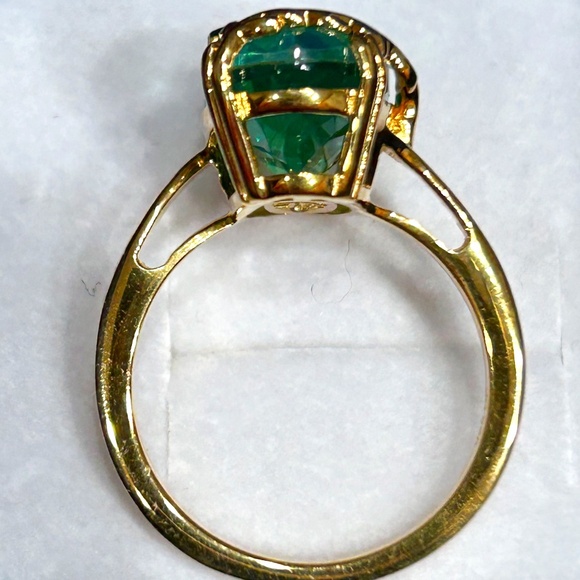 GP Trionfo Italian Garden PeacockCollection 8.75 ctw Dragonfly Ring Size 8 - Picture 12 of 13